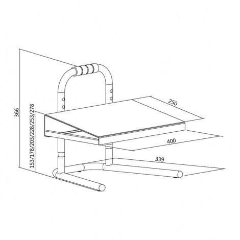 Logilink | EO0007 | Free-standing adjustable footrest - 5